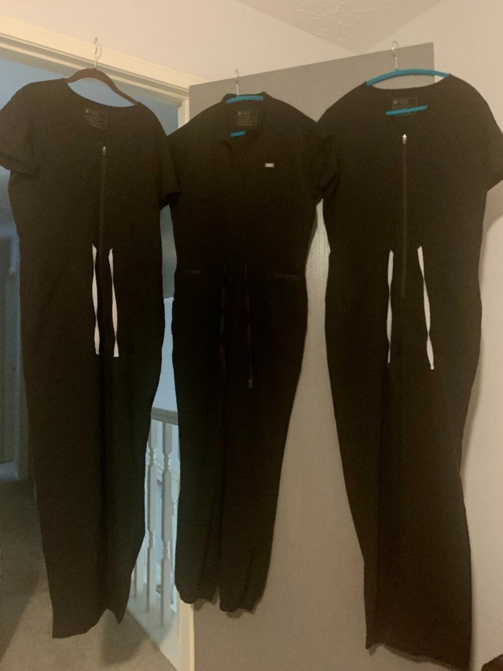 3 FiGS Jumpsuits (size L)